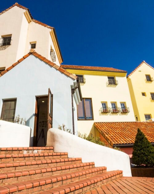 Petite France is small village in South Korea. A popular tourist landmarks.